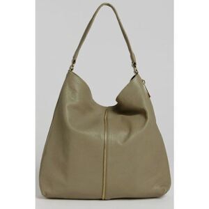 Kelsi Dagger McKenzie Sage Hobo Pebble Leather Shoulder Tote Bag Green NEW*